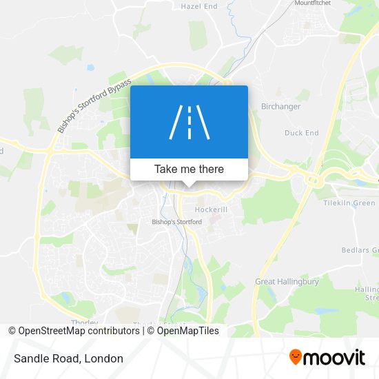 Sandle Road map
