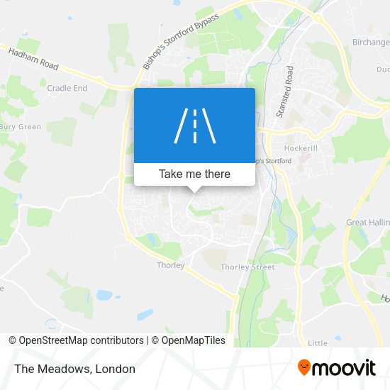 The Meadows map