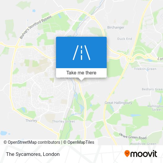 The Sycamores map