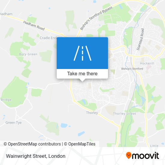 Wainwright Street map