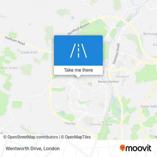 Wentworth Drive map