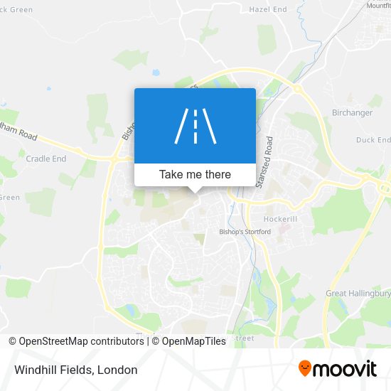 Windhill Fields map