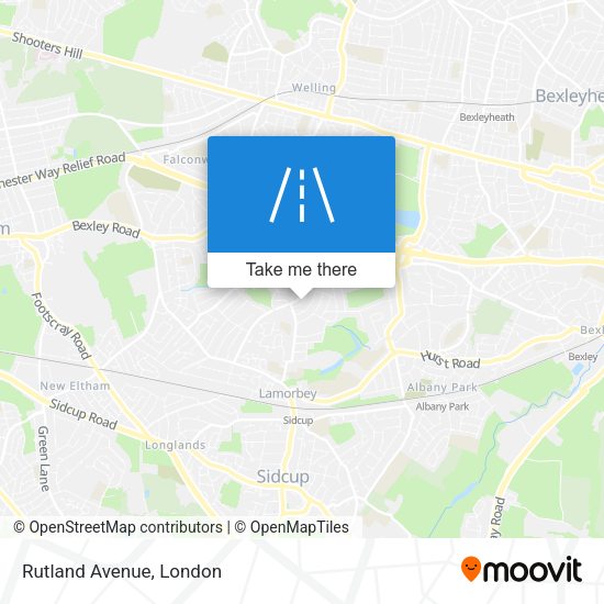 Rutland Avenue map