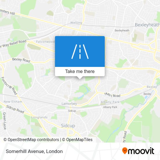 Somerhill Avenue map