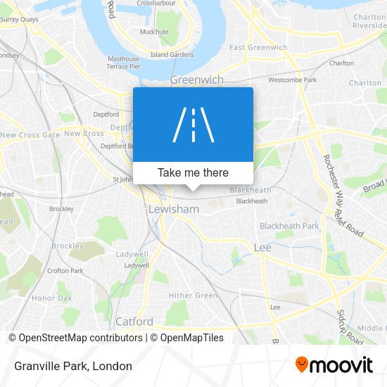 Granville Park map