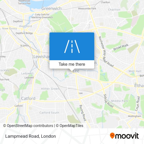 Lampmead Road map
