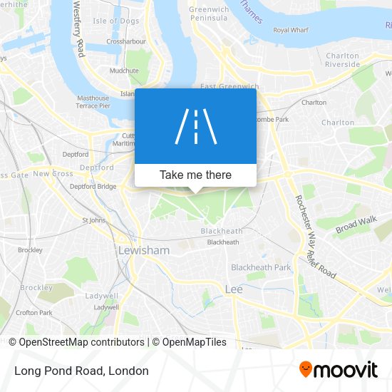 Long Pond Road map