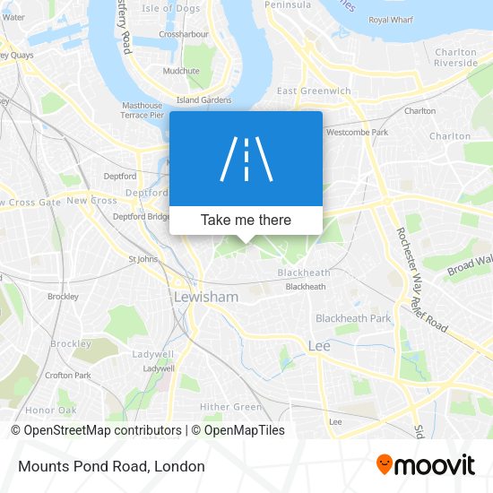 Mounts Pond Road map