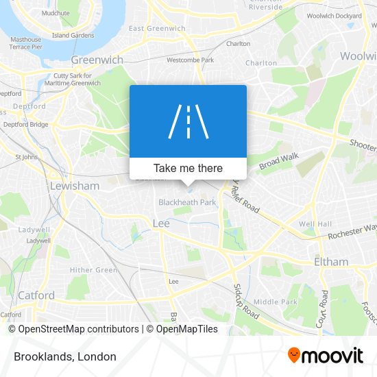Brooklands map