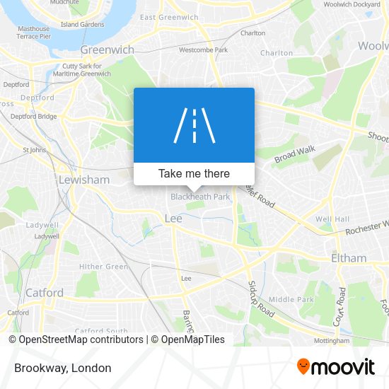 Brookway map
