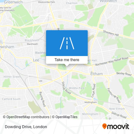 Dowding Drive map