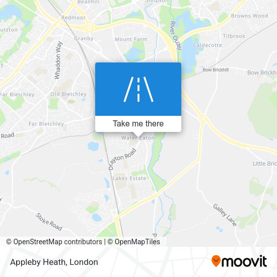 Appleby Heath map