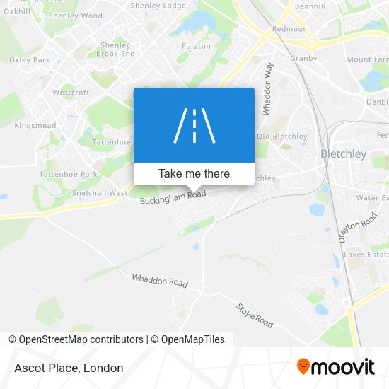 Ascot Place map