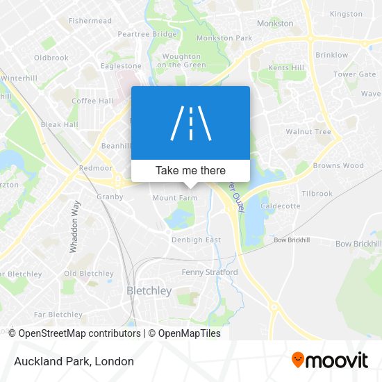 Auckland Park map