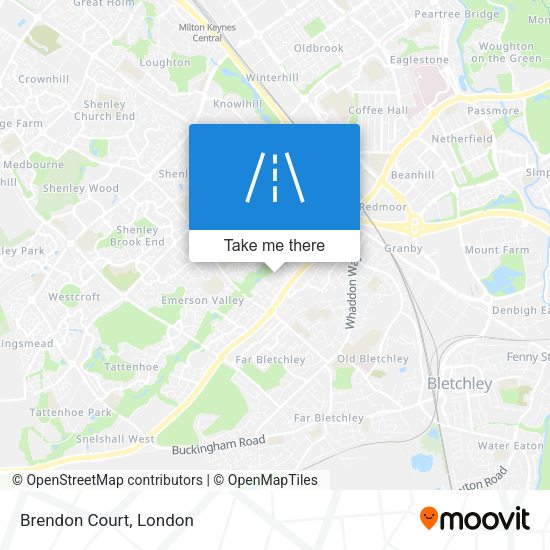Brendon Court map