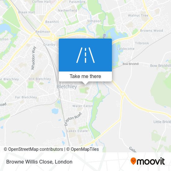 Browne Willis Close map