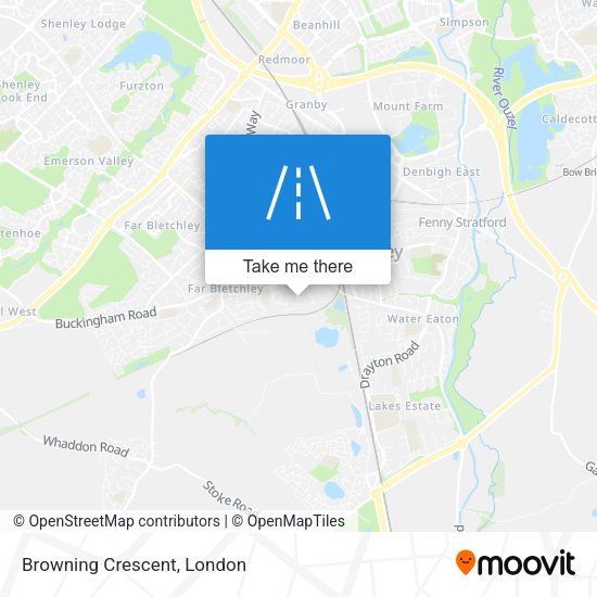 Browning Crescent map