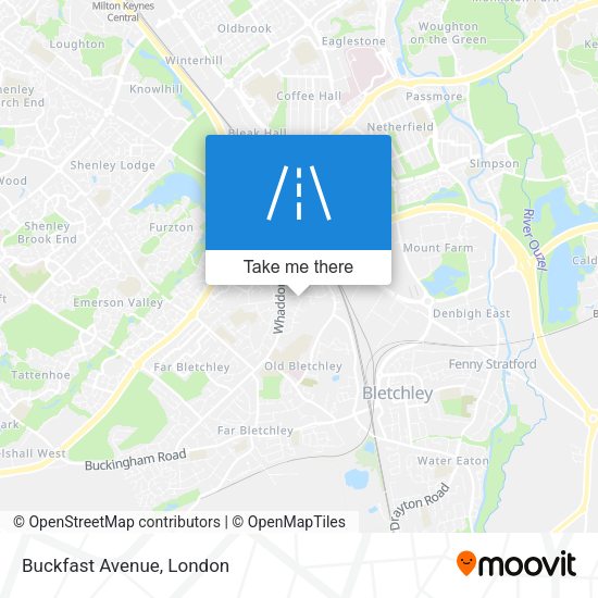 Buckfast Avenue map