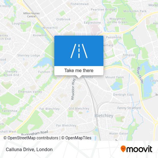 Calluna Drive map