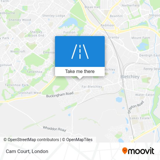 Cam Court map