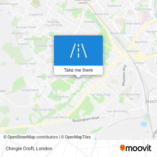 Chingle Croft map