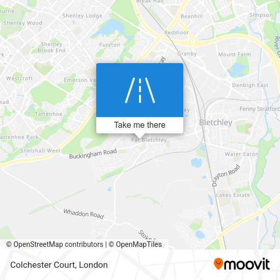 Colchester Court map