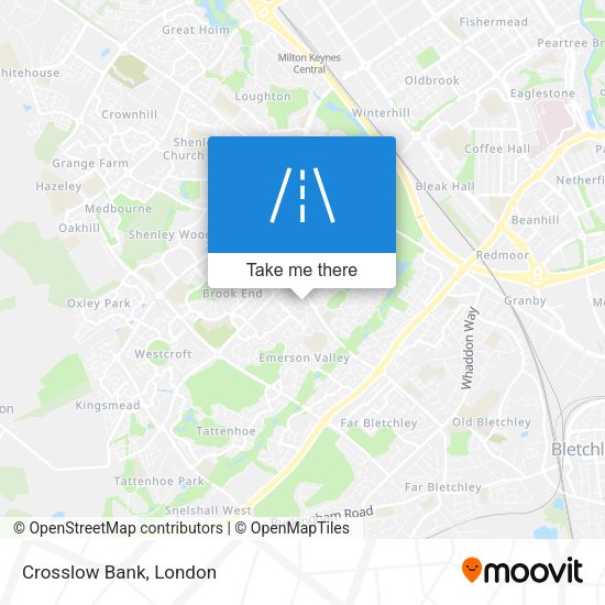 Crosslow Bank map