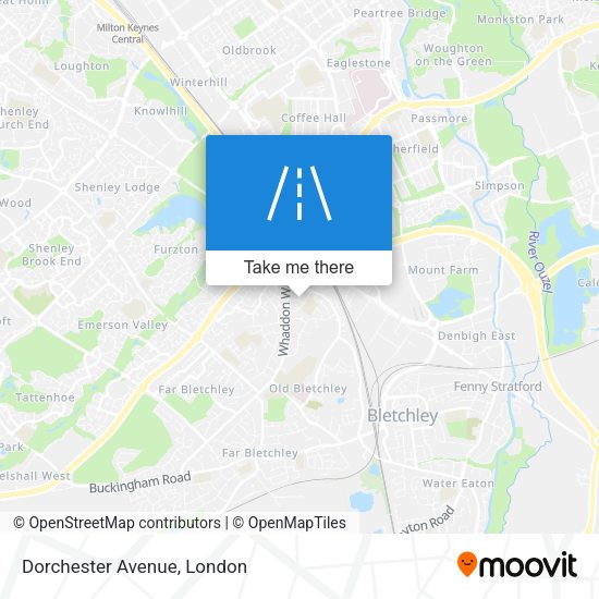 Dorchester Avenue map