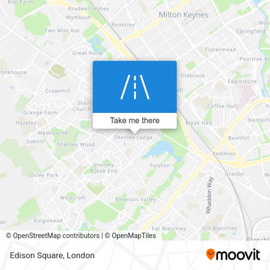 Edison Square map