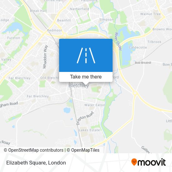 Elizabeth Square map