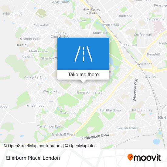 Ellerburn Place map