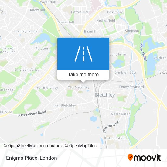 Enigma Place map