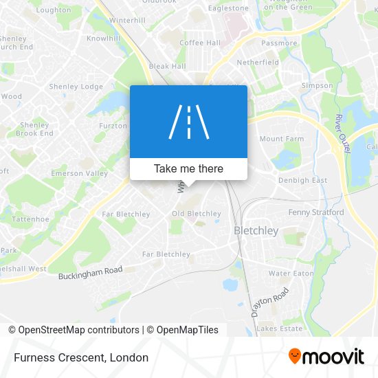 Furness Crescent map