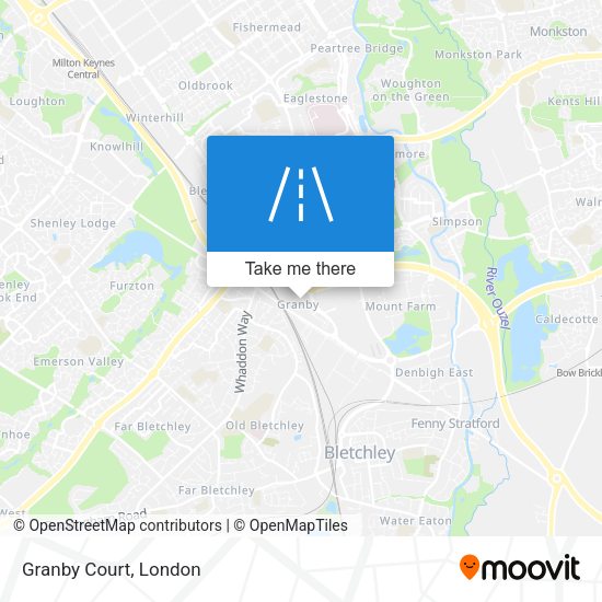 Granby Court map