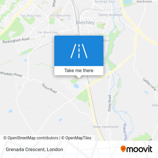 Grenada Crescent map