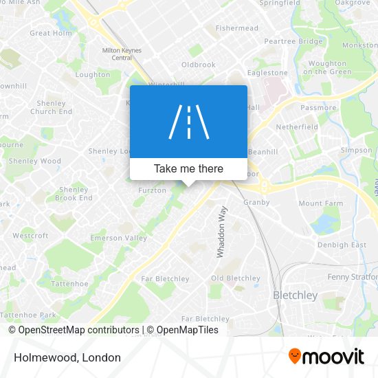 Holmewood map