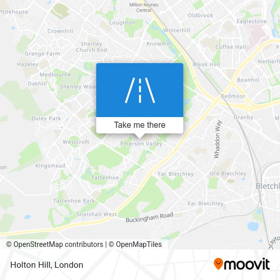 Holton Hill map