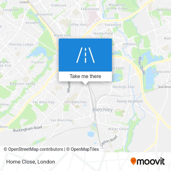 Home Close map