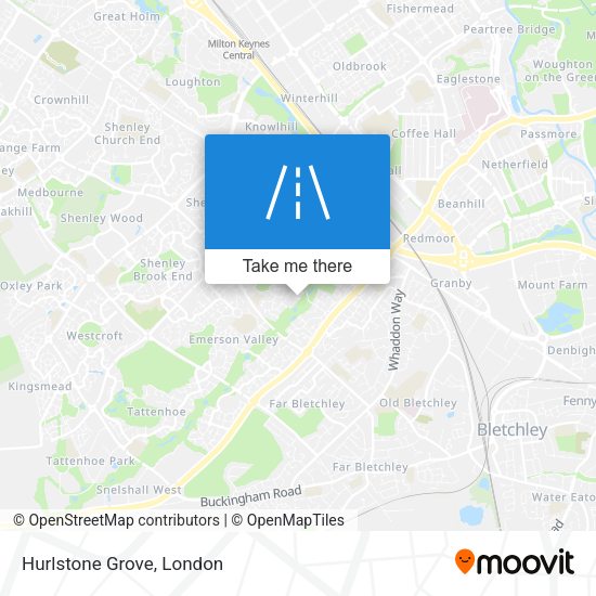 Hurlstone Grove map
