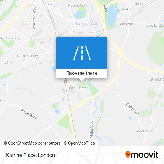 Katrine Place map