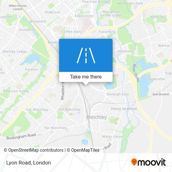 Lyon Road map