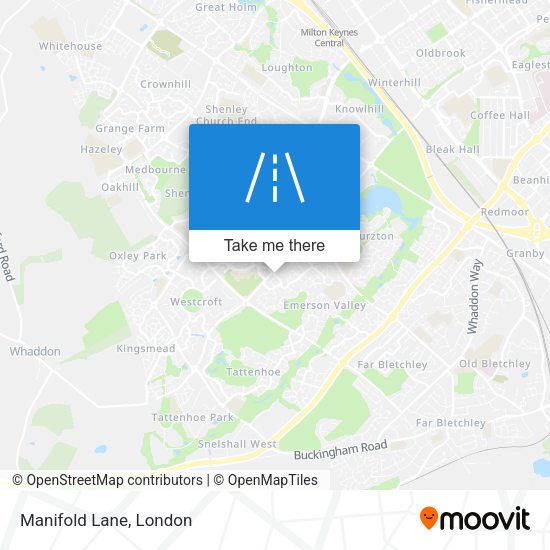 Manifold Lane map
