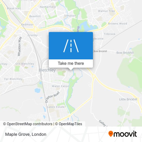 Maple Grove map