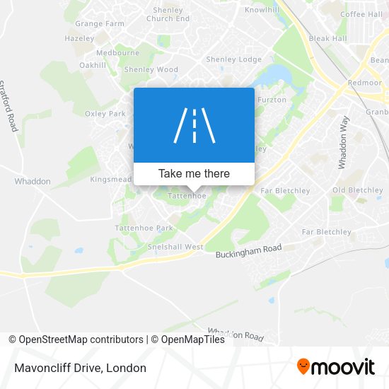 Mavoncliff Drive map