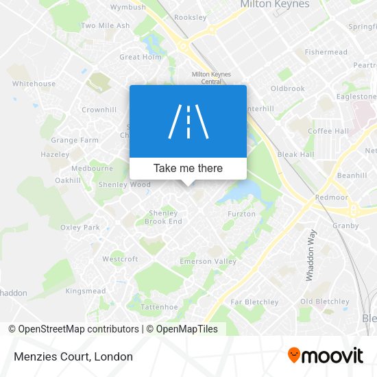 Menzies Court map