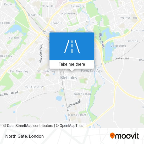 North Gate map