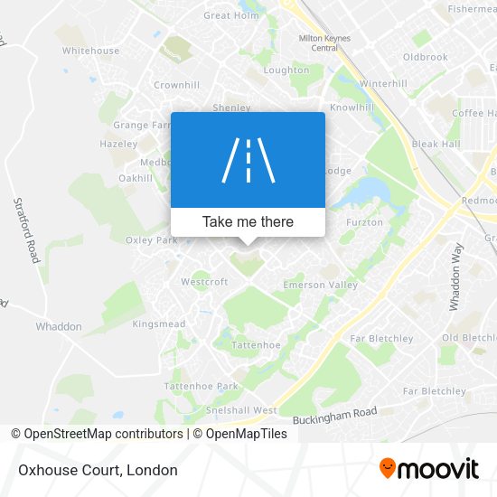Oxhouse Court map