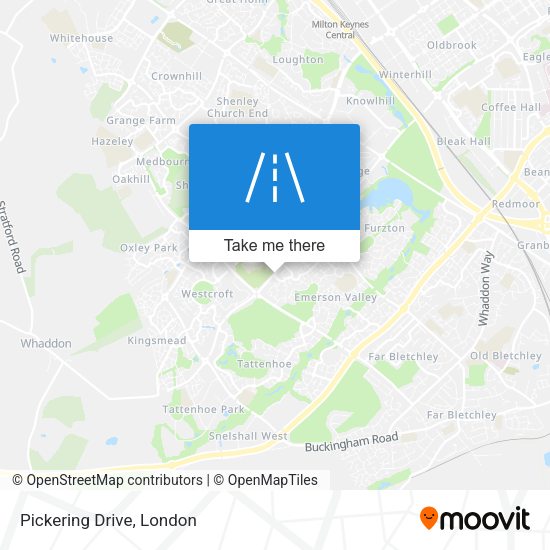 Pickering Drive map