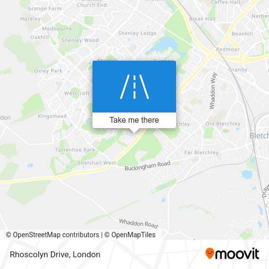 Rhoscolyn Drive map