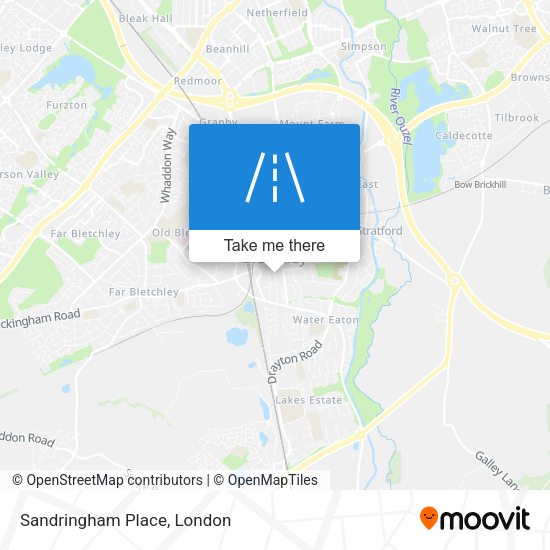 Sandringham Place map